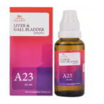 Allen A23 Liver and Gall Bladder Drops (30ml) For Improves Digestion, Jaundice