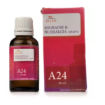 Allen A24 Migrane & Neuralgia Drops (30ml) For Migraine, Headaches