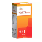 Allen A31 Wart Drops (30ml) For Corns, Horny Skin Eruptions