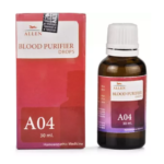 Allen A4 Blood Purifier Drops (30ml) For Purifies And Remove Toxins From Blood