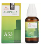 Allen A53 Alopecia Drops (30ml) For Bald Patches On Scalp, Controls Hair Loss