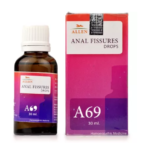 Allen A69 Anal Fissures Drops (30ml) For Painful Piles, Hemorrhoids