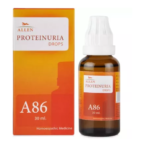 Allen A86 Proteinuria Drops (30ml) For Excessive Protein In Urine, Swelling Of Body