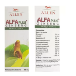 Allen Alfa Plus With Ginseng (100ml) For General Health Improvement, Loss Of Appetite