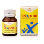 Allen Laxocid Tablets (25g) For Constipation, Hard Stool
