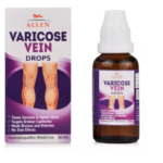 Allen Varicose Vein Drops (30ml) For Varicose Veins, Swelling