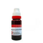 Dr.Reckeweg Hyoscyamus Niger Mother Tincture (Q) for Delirium, Convulsions, Cough