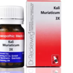 Dr.Reckeweg Kali Muriaticum (20gm Tablets) for Ear Pain, Sinus, Tonsila, Acne, Eczema
