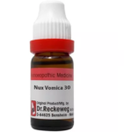 Dr Reckeweg Nux Vomica 30 CH (11ml) For Anger, Constipation, Joint pains