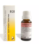 Dr.Reckeweg R31 (Contraemin) (22ml) for Anaemia, Pain in Abdomen, Weakness
