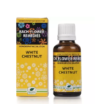 New Life Bach Flower White Chestnut for Thoughts, Sleeplessness