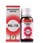 New Life NL-18 (Bronchitis Drops) (30ml) For Reduce Breathlessness, Cough