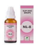 New Life NL-8 (Slip Disc Drops) (30ml) For Lower Back Pain