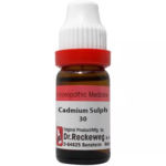 Dr.Reckeweg Cadmium Sulphuricum (11ml) Dilution for Weakness, Black Vomit, Stomach Pain