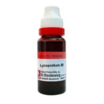 Dr.Reckeweg Lycopodium Clavatum Mother Tincture (Q) for Bloating, Backache, Joint pains
