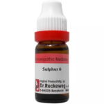 Dr.Reckeweg Sulphur (11ml) Dilution for Burning, Cramps, Injuries