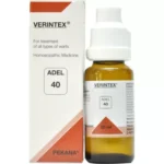 Adel Pekana Adel 40 (Verintex) (20ml) For Acts well in all Types of Warts (Internal)