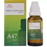 Allen A47 Throat Infection Drops (30ml) For Throat Infection, Allergic Disorders
