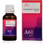 Allen A61 Whooping Cough Drops (30ml) For cough, difficult breathing, sore throat