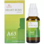 Allen A63 Heart Burn Drops (30ml) For chest pain, throat pain, nausea