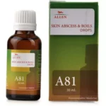 Allen A81 Skin Abscess And Boils Drops (30ml) For Boils, acne, pus formation, carbuncle.