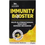 Allen Immunity Booster Tablet (25g) For boost immunity, Helps overcome fatigue and exhaustion