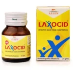 Allen Laxocid Tablets (25g) For Helps in Constipation, Hard Stool, Anal Itching, Regulate Bowel Movement
