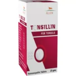 Allen Tonsillin Tablets (25g) For Painful Inflammation, Redness & Sore Throat with Enlarged Tonsils