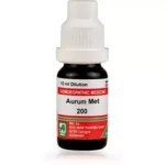 Adel Pekana Aurum Metallicum (10ml) Dilution for Lung, Ear Affections, Vertigo