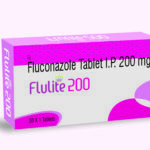 Flulite-200 - 1 Tablets For Mouth, Throat, Vagina, Other parts of the body including fingernails