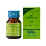 SBL Homeopathic Bio Combination 15 Tablet For Helps Regulate Menses, Relieves pain