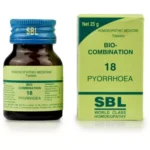 SBL Homeopathic Bio Combination 18 Tablet For Foul Breath, Sensitive Gums