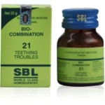 SBL Homeopathic Bio Combination 21 Tablet For Delayed Dentition