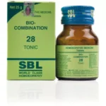 SBL Homeopathic Bio Combination 28 Tablet For Improve your resistance to disease with our specialized treatment