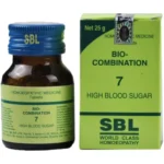 SBL Homeopathic Bio Combination 7 Tablet For Maintain Blood Sugar, Kidney Functions