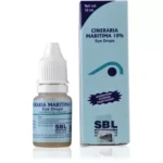 SBL Homeopathic Cineraria Maritima(10%) Eye Drops (10ml) For Relief from Dry Eyes, Irritation, Burning