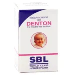 SBL Homeopathic Denton Tablet 25gm For Delayed Dentition, Irritability