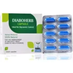 SBL Homeopathic Diaboherb Capsules (1Box) (100tab) For Maintain Blood Sugar