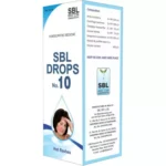 SBL Homeopathic Drops No 10 Hot flashes (30ml) For Sweating, anxiety, restlessness