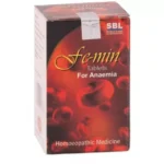 SBL Homeopathic Fe Min Tablet 25gm For Relieves Weakness, Tiredness, Improves Hemoglobin level