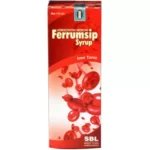 SBL Homeopathic Ferrumsip Syrup For Anemia, Iron Deficiency, Weakness, Tiredness