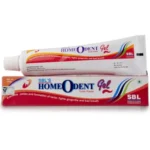 SBL Homeopathic Homeodent Tooth Paste Red Gel (100g) For Unhealthy and Bleeding Gums