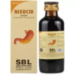 SBL Homeopathic Nixocid Syrup (115ml) For Relieves Sour Eructations, Heart Burn, Flatulence