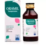 SBL Homeopathic Oramil Suspension Syrup (115ml) For Helps in Difficult dentition, loose stools