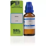 SBL Homeopathic Senna Dilution (30ml) For Sneezing, Hard Stools, Constipation