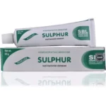 SBL Homeopathic Sulphur Ointment (25g) For Dry skin, itching