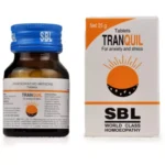 SBL Homeopathic Tranquil Tablet For Anxiety, Tension, Depression, Sleeplessness