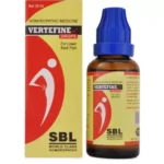 SBL Homeopathic Vertefine Drops (30ml) For Backache, Spondolysis, Joint pains