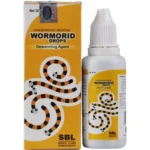 SBL Homeopathic Wormorid Drops (30ml) For Deworming Agent for Worms, anal itching