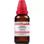 Willmar Schwabe Homeopathic India Calcarea Carbonicum Dilution (30ml) For Gland Swelling, Hernia, Polyps, Tonsils